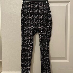 Buffbunny Rosa Pocket Black Terrazzo Leggings